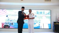 Pjs Wali Kota Makassar Hadiri Sertijab Komandan Lantamal VI, Perkuat Sinergi dengan TNI AL