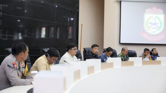 Pjs Wali Kota Makassar Pimpin Rakor Distribusi Logistik Pilkada 2024