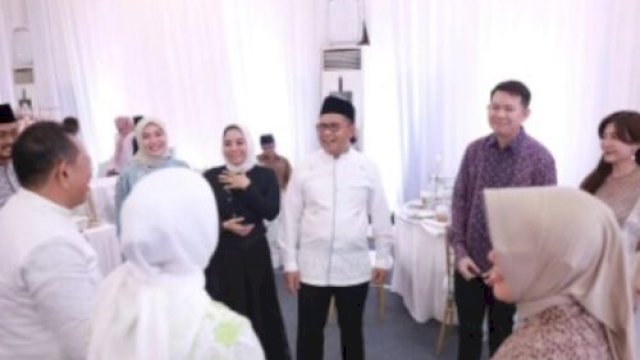 Sejumlah Legislator DPRD Makassar Hadiri Open House Lebaran Wali Kota Danny Pomanto