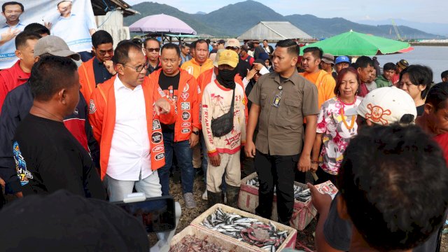 Danny Pomanto Tinjau Kondisi TPI Ponjalae Palopo, Janji Perbaikan Infrastruktur untuk Pedagang Ikan