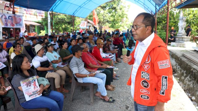 Danny Pomanto Disambut Hangat Warga Towuti, Luwu Timur, sebagai Pemimpin “Anak Lorong” yang Adil