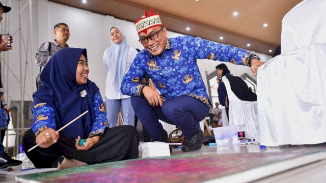 Ketua Umum Korpri Nasional Tinjau Lokasi Lomba MTQ Korpri VII di Palangka Raya