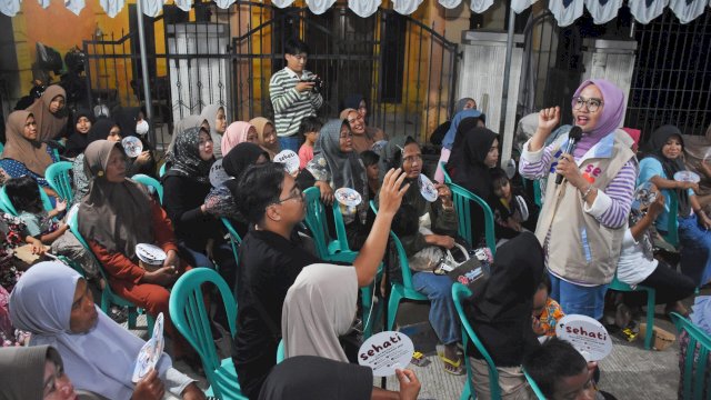 Rezki Mulfiati Lutfi Gencar Sapa Warga, Bawa Harapan Baru bagi Masyarakat Makassar