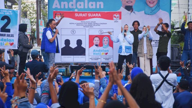 Fatma Wahyudin dan Ribuan Loyalis “Sahabat FW” Tegaskan Dukungan untuk Pasangan Andalan Hati
