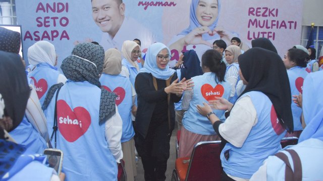 Rezki Mulfiati Lutfi Motivasi Saksi TPS Jelang Pencoblosan, Tegaskan Komitmen Kawal Suara SEHATI