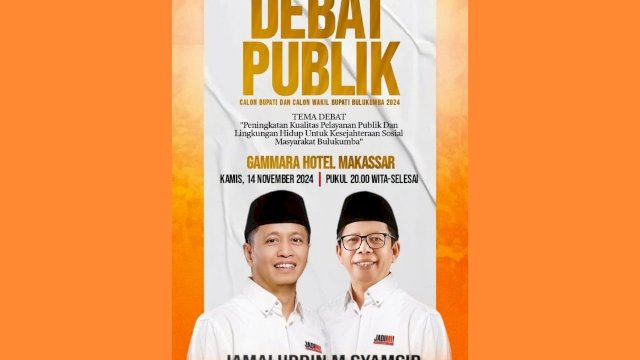 Debat Pilkada Bulukumba: Pasangan JMS-TSY Resmi Luncurkan “Kartu Rakyat JADIMI”