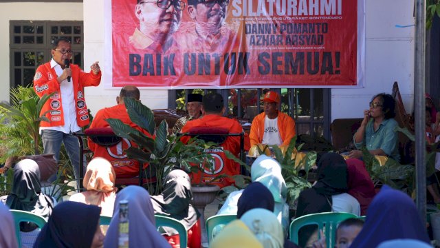 Masyarakat Takalar Mantapkan Dukungan, Danny Pomanto Kukuhkan Tim Pemenangan DIA