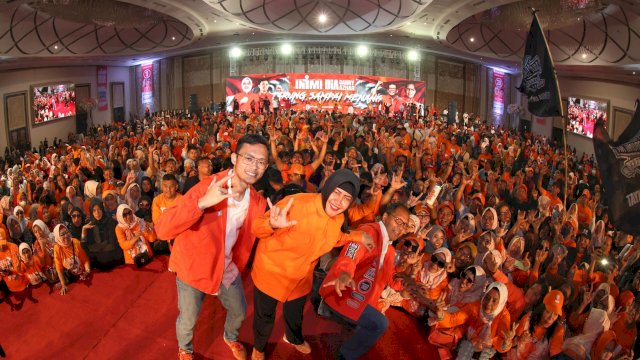 Ilham Fauzi Tegaskan Komitmen &ldquo;Tarung Sampai Menang&rdquo; di Konsolidasi Akbar Paslon INIMI