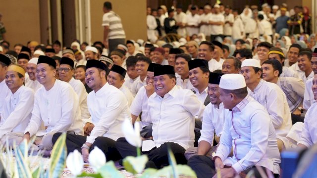 Andi Seto dan Rezki Mulfiati Isi Masa Tenang dengan Dzikir dan Doa Bersama untuk Pilwalkot Damai