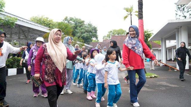 Anak-Anak PAUD Nikmati Minggu Ceria di Rumah Jabatan Gubernur Sulsel