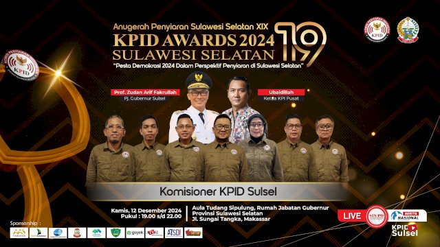 KPID Award 2024: Mengapresiasi Penyiaran Berkualitas di Sulsel