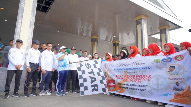 Pj. Bupati Luwu Ajak Guru Dukung Program Nasional dalam Porseni PGRI ke-79
