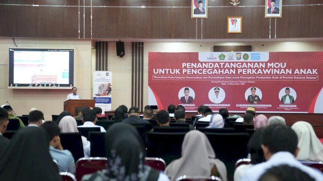 Pemprov Sulsel Perkuat Langkah Strategis dalam Pencegahan Perkawinan Anak