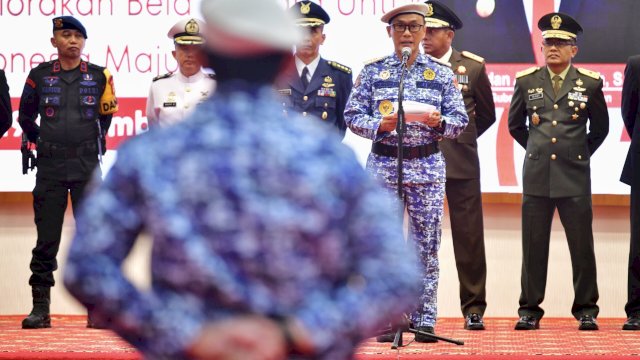 Prof Zudan Bacakan Sambutan Presiden Prabowo pada Upacara HBN ke-76