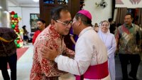 Danny Pomanto Hadiri Open House Natal Keuskupan Agung Makassar