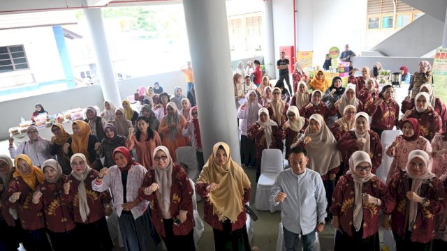 DKP dan TP PKK Makassar Kolaborasi Hadirkan Gerakan Pangan Murah
