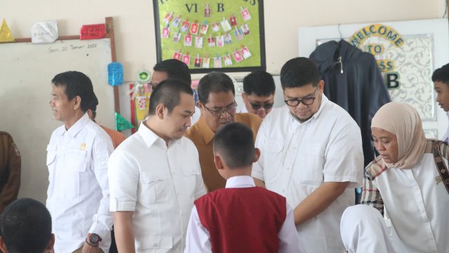 Fraksi Gerindra DPRD Makassar Pantau Program Makan Bergizi Gratis (MBG)