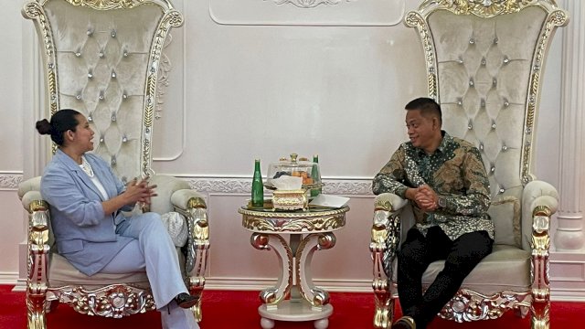 Pj Gubernur Sulsel dan HIPMI Bahas Sinergi Pengembangan Ekonomi