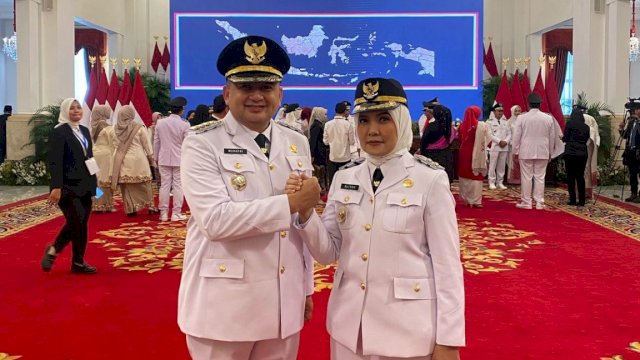 Munafri Arifuddin Resmi Jabat Wali Kota Makassar, Awali Era Baru Bersama Aliyah Mustika Ilham