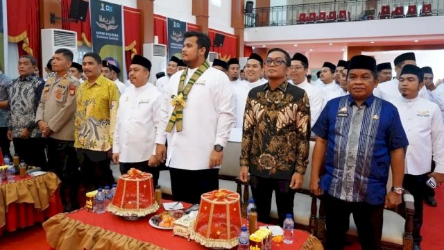 Wakil Ketua DPRD Sulsel Hadiri Pelantikan Pengurus HIPMI Syariah
