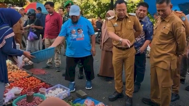 Jelang Ramadhan, DM Tinjau Stabilitas Harga dan Stok Pangan di Gowa