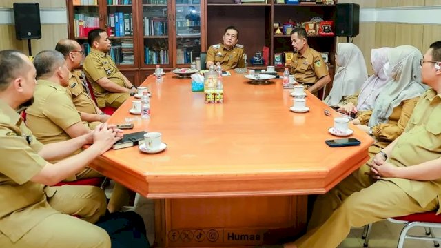 Wakil Bupati Barru Terima Tim Inspektorat Sulsel untuk Pemeriksaan Akhir Masa Jabatan 2021&ndash;2025