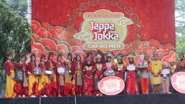 Tim Andarta Juara Tari Kreasi di Festival Cap Go Meh Makassar 2025