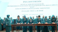 Naoemi Octarina Resmi Dilantik sebagai Ketua PKK dan Ketua Tim Pembina Posyandu Sulsel