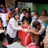 Wawali Makassar Salurkan Bantuan untuk Korban Kebakaran Asrama Kesdam II XIV/HSN