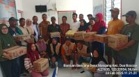 AAS Community dan Pemkab Bone Salurkan Bantuan untuk Korban Angin Puting Beliung