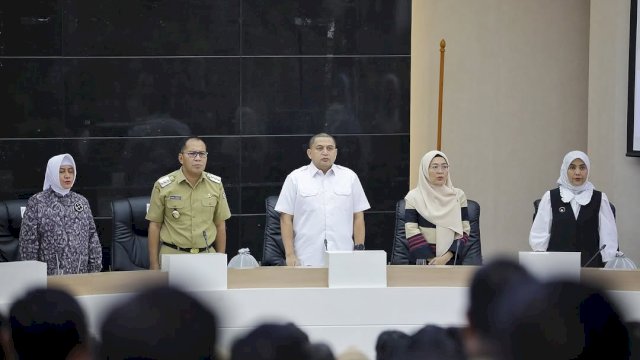 Pemkot Makassar Gelar Rapat Koordinasi Transisi Pemerintahan dengan Wali Kota dan Wakil Wali Kota Terpilih