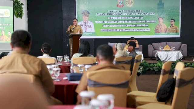 DLH Makassar Gelar Forum SKPD 2025: Fokus pada Ekonomi Sirkular dalam Pengelolaan Sampah