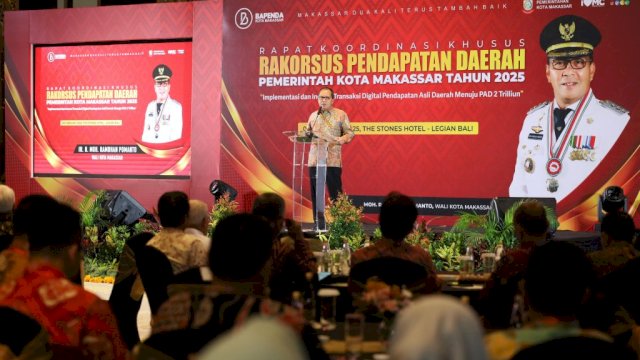 Akhir Masa Jabatan, Danny Pomanto Titipkan Target PAD Makassar Rp2 Triliun