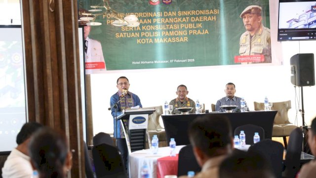 Forum Koordinasi Satpol PP Makassar 2025: Optimalisasi Penegakan Perda dan Ketertiban Publik