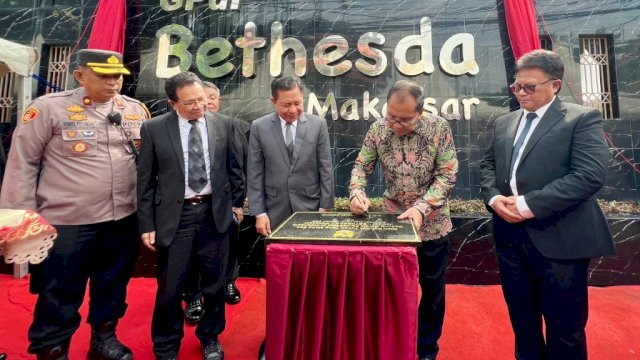 Wali Kota Makassar Resmikan GPDI Bethesda, Tegaskan Rumah Ibadah Sebagai Tempat Kedamaian dan Kebersamaan