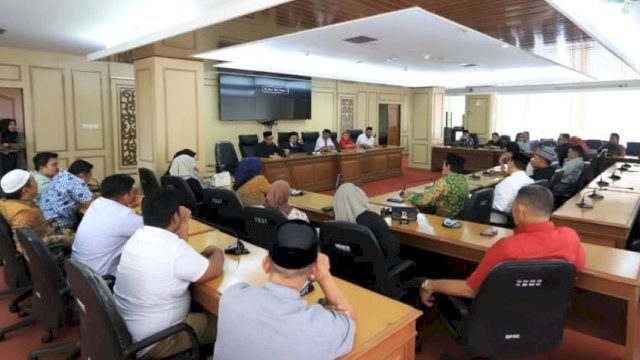 Banggar DPRD Sulsel Terima Audiensi DPRD Bulukumba, Bahas Efisiensi Anggaran