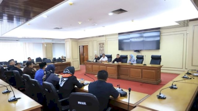 DPRD Sulsel Terima Audiensi Pansus DPRD Kota Sukabumi Bahas LKPJ Pj. Wali Kota