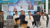 Sambutan Meriah Warga Iringi Kedatangan Bupati Sidrap di Kalosi