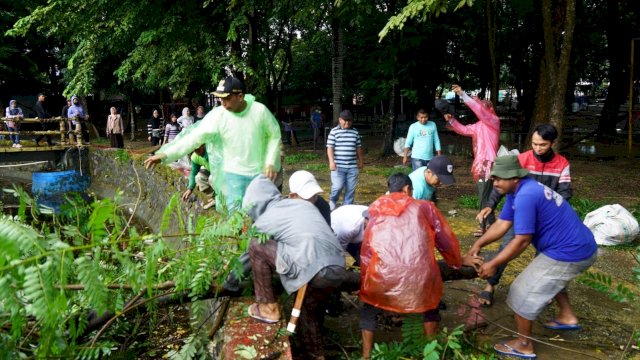 Pemkab Sidrap Gelar Kerja Bakti Massal di Monumen Ganggawa, Siapkan Penataan Ulang