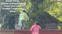 Bupati Sidrap Syaharuddin Alrif Tertimpa Reruntuhan Pohon, Kondisinya Stabil
