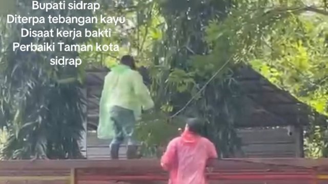 Bupati Sidrap Syaharuddin Alrif Tertimpa Reruntuhan Pohon, Kondisinya Stabil