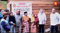 Vonny Ameliani dan DPC Partai Gerindra Jeneponto Bangun Rumah Layak untuk Warga Kurang Mampu