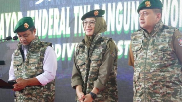 Ketua DPRD Sulsel Dikukuhkan sebagai Warga Kehormatan Divif 3 Kostrad