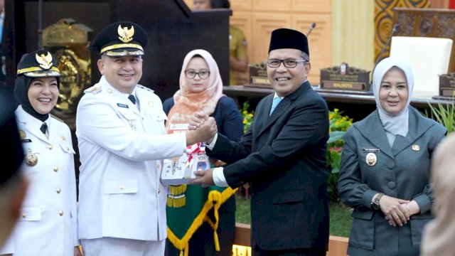 Sertijab Wali Kota Makassar, Munafri Arifuddin Resmi Terima Estafet Kepemimpinan dari Danny Pomanto