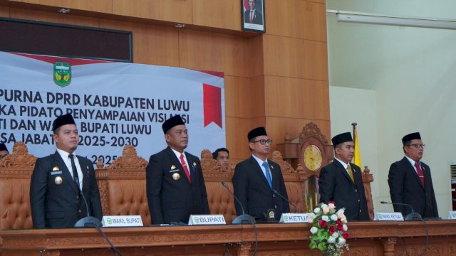 Sertijab Bupati Luwu, Patahudding: Visi Pemkab Sinkron dengan Asta Cita Presiden Prabowo