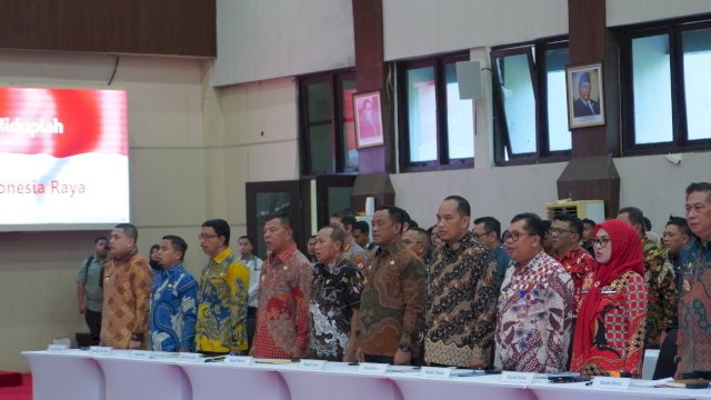 Bupati Luwu Hadiri High Level Meeting TPID, Bahas Strategi Pengendalian Inflasi Selama Ramadan