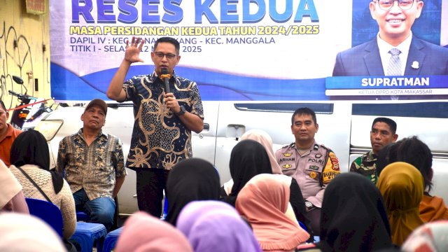Ketua DPRD Makassar, Supratman, Serap Aspirasi Warga dalam Reses Kedua