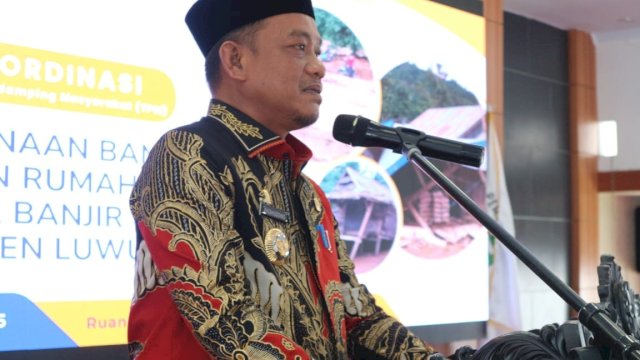 Bupati Luwu Buka Rakor Bantuan Stimulan Bencana: Pastikan Bantuan Tepat Sasaran