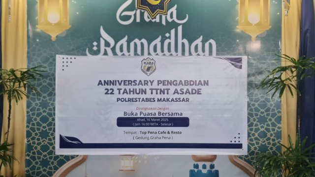 TTNT-ASADE Polrestabes Makassar Gelar Buka Puasa Bersama dan Berbagi Takjil