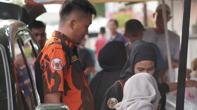 SAPMA Polman Kembali Gelar Aksi Berbagi di Bulan Ramadhan
